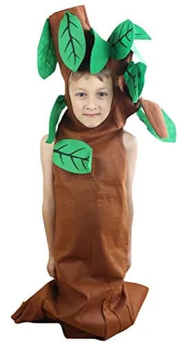 Petitebella Tree Children Costume 11-14 Years | Nature-Inspired Stage Outfit (70-120 chars) thumbnail 2