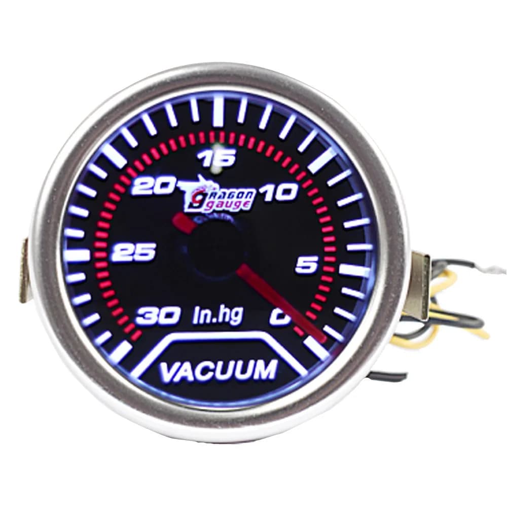 ESUPPORT Car 2" 52mm Air Fuel Ratio Gauge Kit Universal | Bright LED Display & Easy Install — Vacuum Gauge