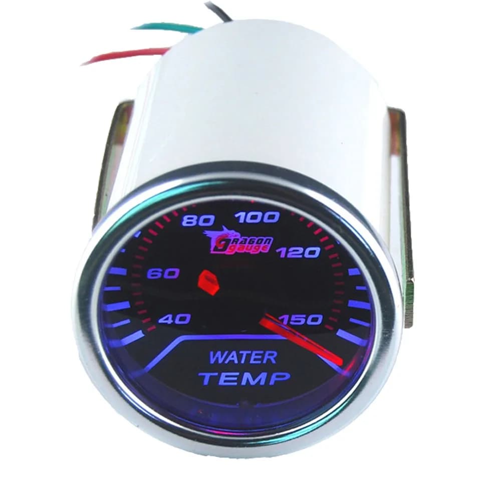 ESUPPORT Car 52mm Water Temp Gauge Kit 2" | Bright LED Display, 12V Professional — Water Temp Gauge