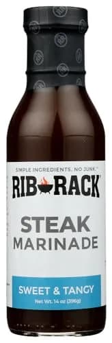 Rib Rack Steak Marinade Sauce | All Natural, 3 Bottles, USA Import, Perfect for Grilling & BBQ thumbnail 1