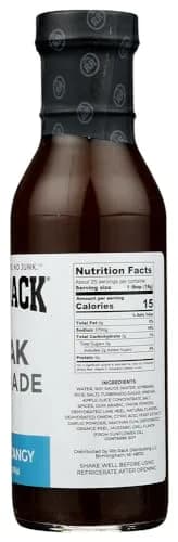 Rib Rack Steak Marinade Sauce | All Natural, 3 Bottles, USA Import, Perfect for Grilling & BBQ thumbnail 4