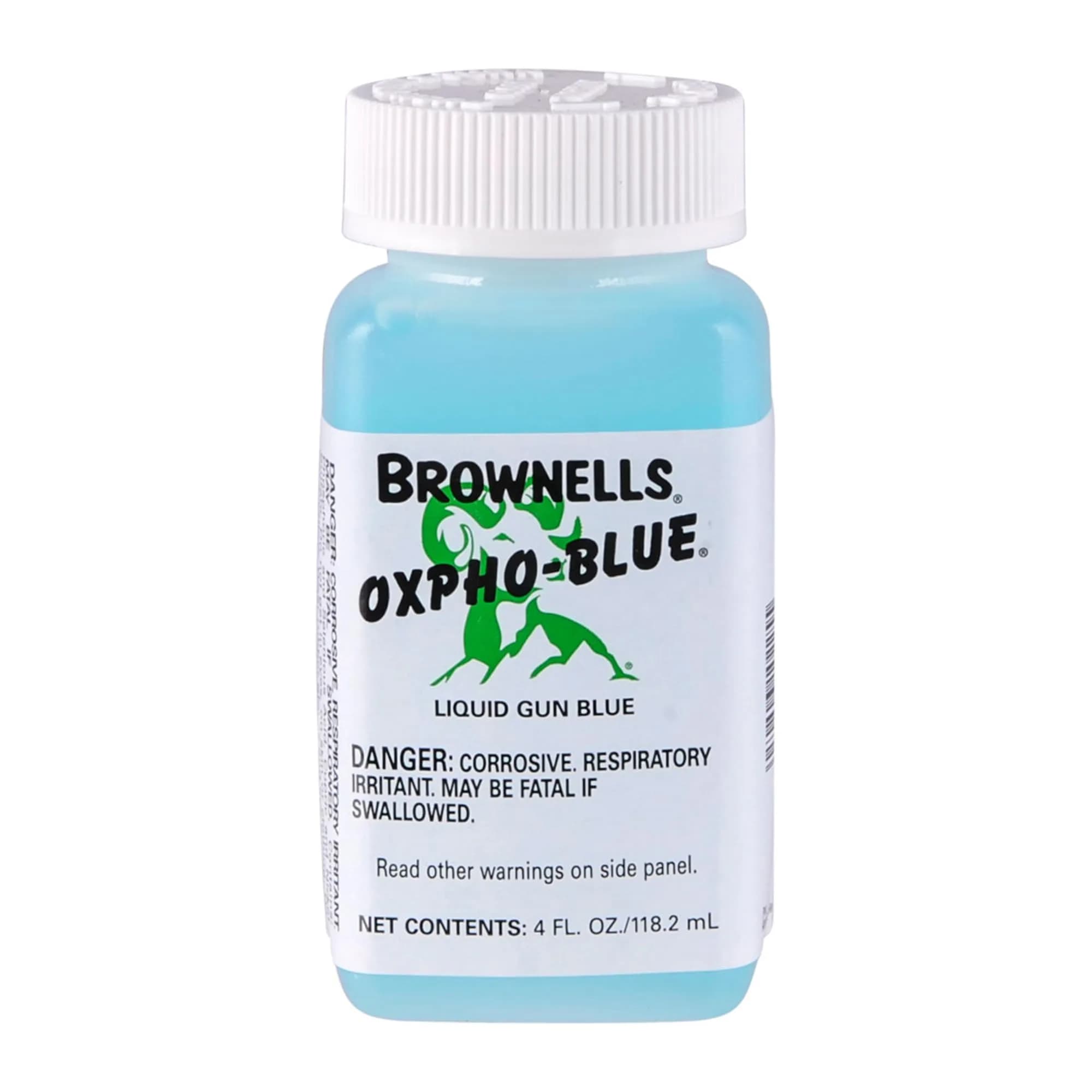 Brownells Oxpho-Blue Liquid Gun Blue 118.2 mL (4 Fl Oz) | Professional Cold Bluing Solution - main product image