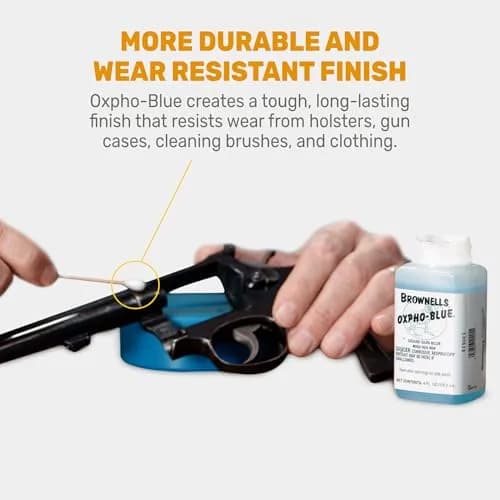 Brownells Oxpho-Blue Liquid Gun Blue 118.2 mL (4 Fl Oz) | Professional Cold Bluing Solution thumbnail 3