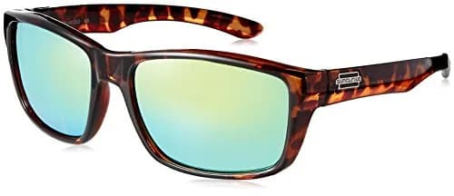 Suncloud Mayor Polarized Sunglass with Polycarbonate Lens, Tortoise Frame/Green Mirror, One Size thumbnail 2
