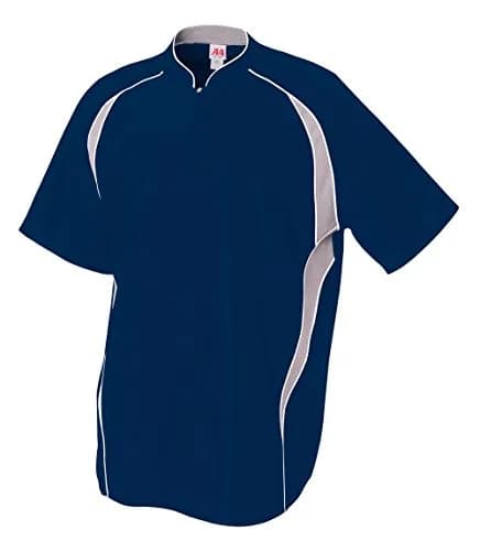 A4 Batting Jacket, Navy, Medium | Moisture Wicking & Odor Resistant (70-120 chars) thumbnail 1