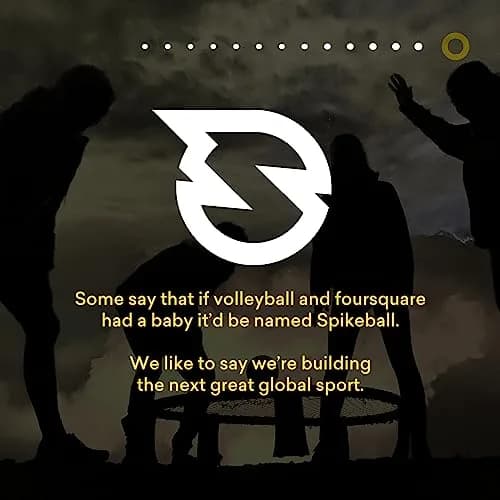 Spikeball The Original Kit 1-Ball Game Set | Outdoor Yard & Camping Games, Yellow & Black thumbnail 8
