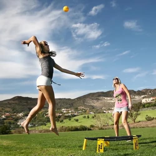 Spikeball The Original Kit 1-Ball Game Set | Outdoor Yard & Camping Games, Yellow & Black thumbnail 2