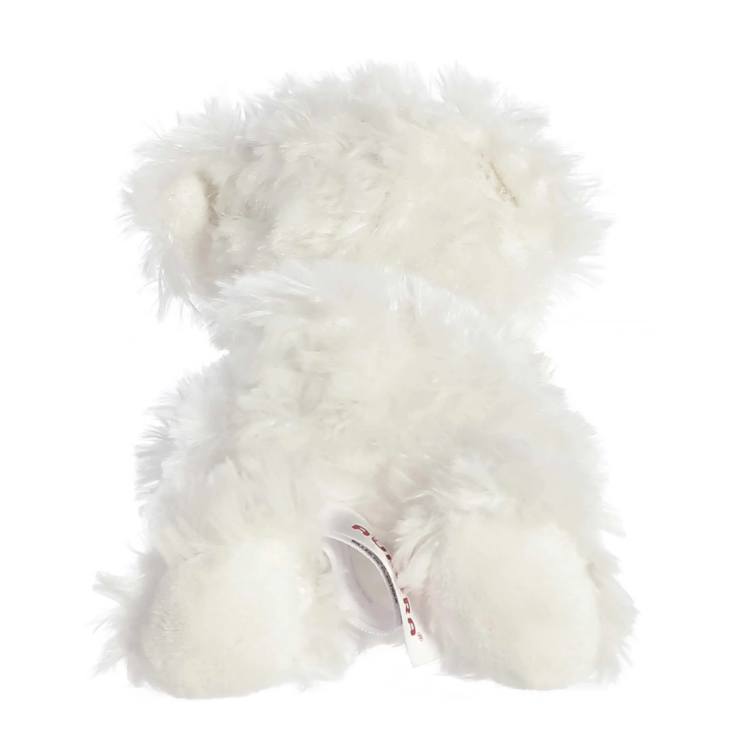 Aurora Mini Flopsie Snowball Puppy Plush Toy | Soft & Cuddly Companion for Kids - view 4
