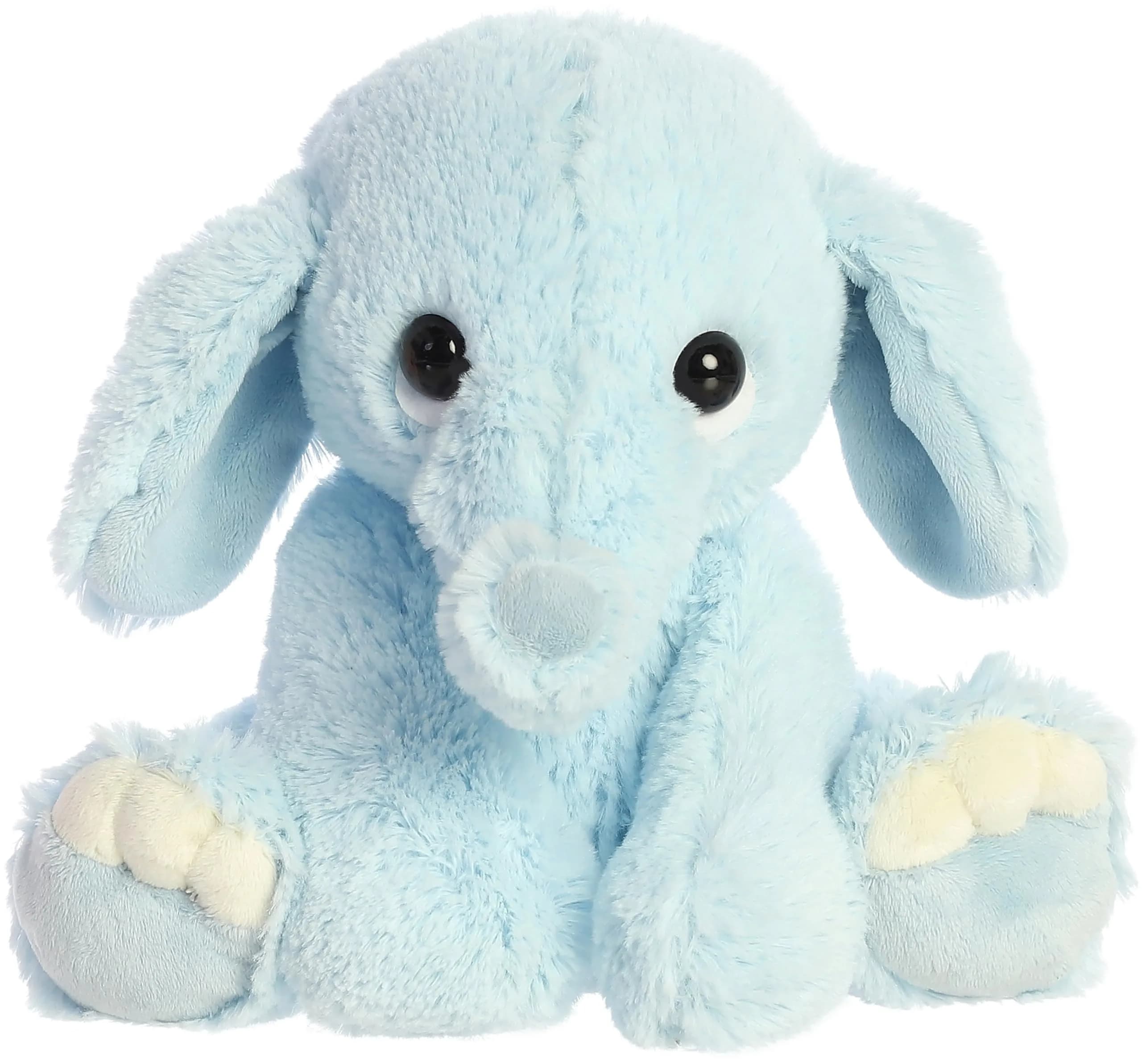 Aurora Playful Lil Benny Phant Baby Stuffed Animal - Soft & Cuddly Toy - Imaginative Play - Blue 10 Inches