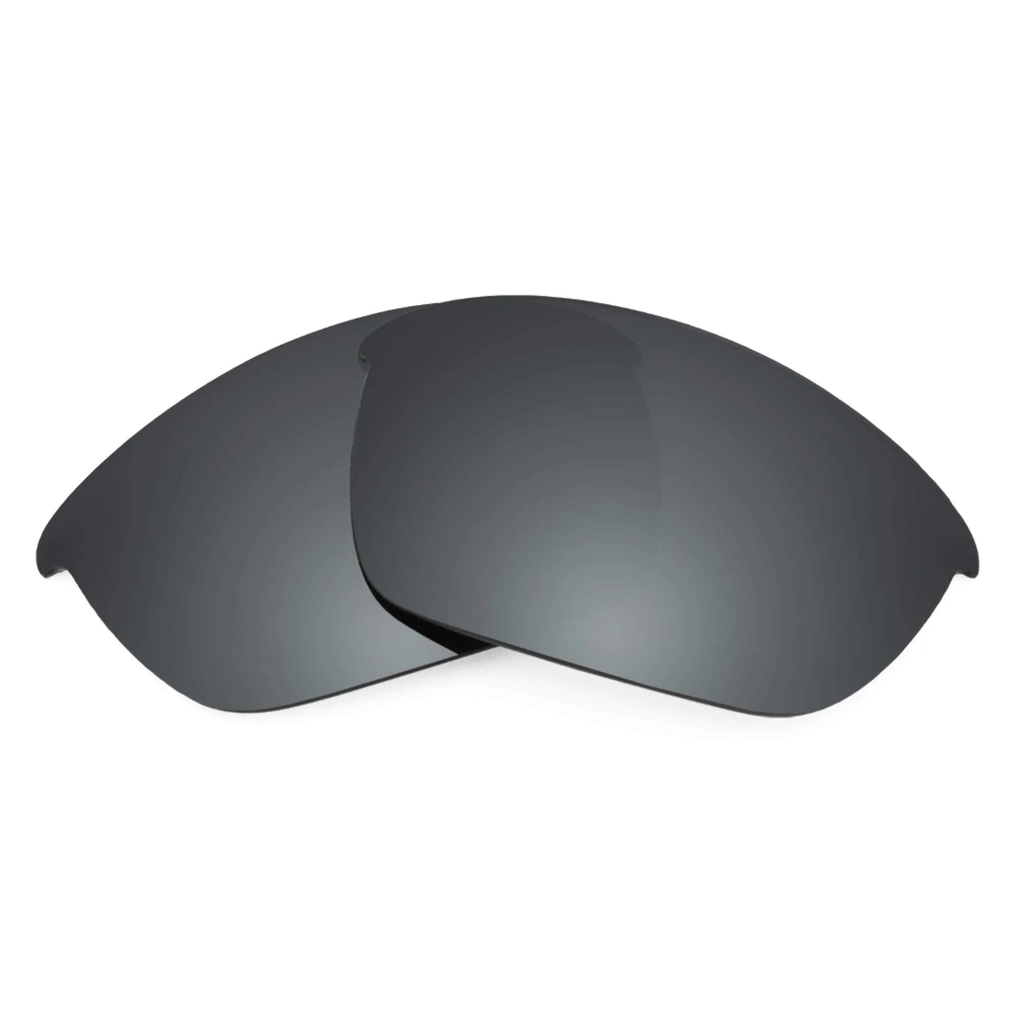 Revant Replacement Lenses for Oakley Half Jacket 2.0 | Polarized Impact & UV Protection — Black Chrome Mirrored