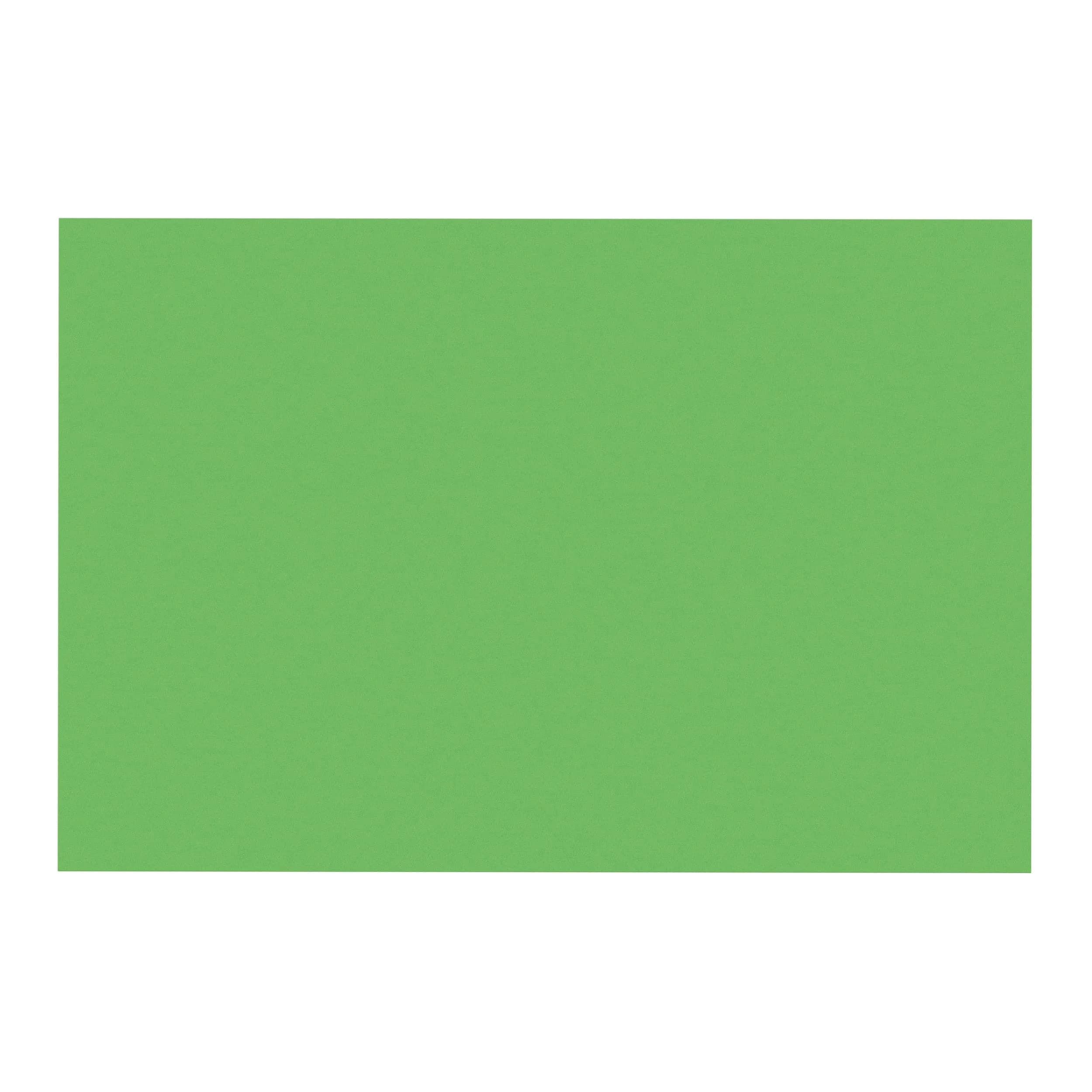 Prang Bright Green Construction Paper, 12" x 18", 50 Sheets | Heavyweight Art Paper for Crafts - view 2