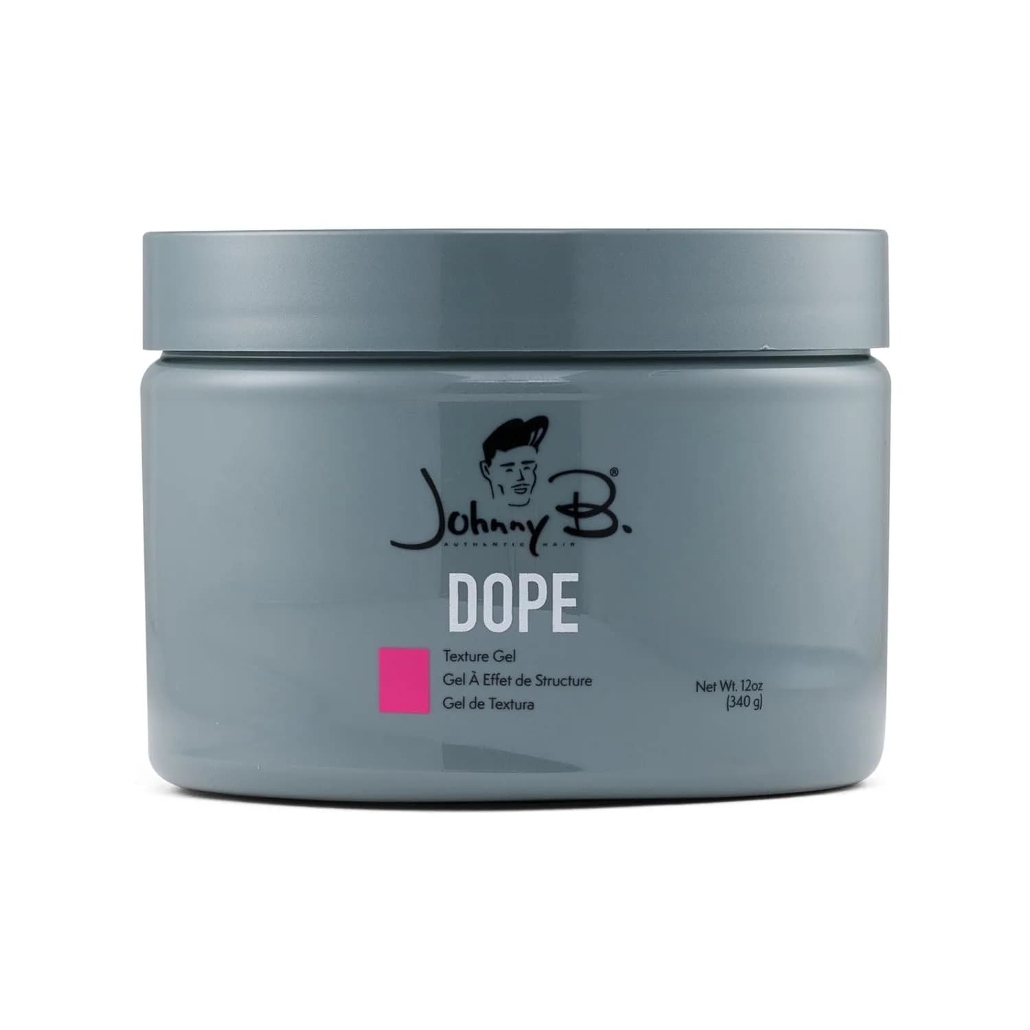 JOHNNY B. Dope Texture Gel 355ml (12 oz) | Strong Hold Hair Styling Agent — Green