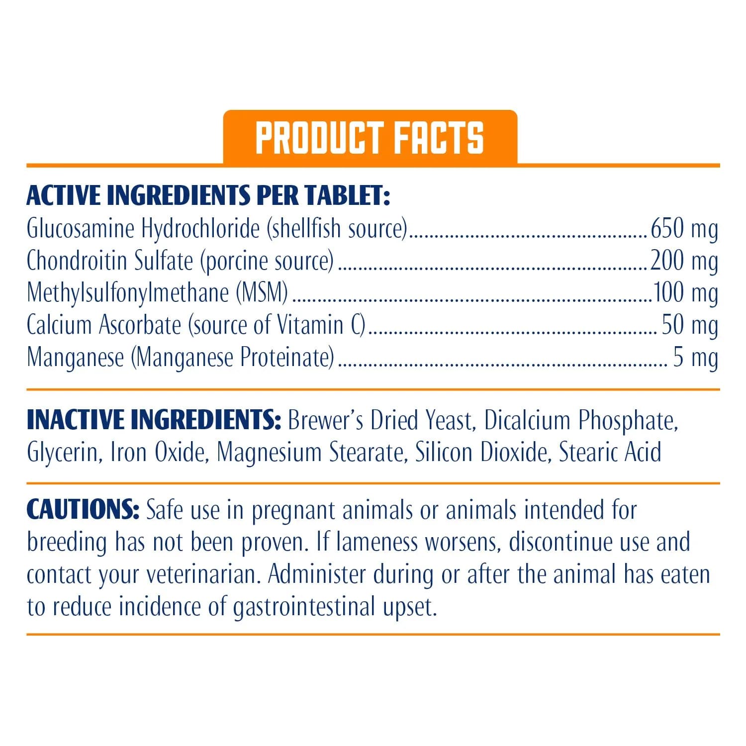 ProSense Advanced Strength Glucosamine Dog Tablets - 120 Count - view 3