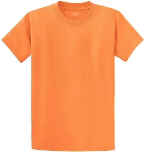 Joe's USA Heavyweight Cotton T-Shirt 3XL | Classic Fit, 6.1 oz, Orange Sherbet thumbnail 1