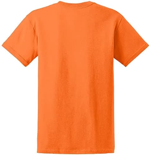 Joe's USA Heavyweight Cotton T-Shirt 3XL | Classic Fit, 6.1 oz, Orange Sherbet thumbnail 2