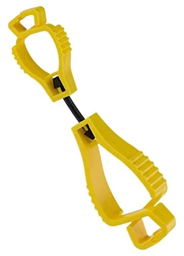 Glove Guard® Clip Large Yellow | Safety & PPE Accessory for Gloves & More thumbnail 1
