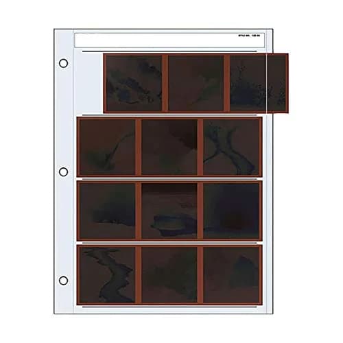 Print File 120-4B Negative Preservers for 120 Film | 25 Pack, Clear, Archival Quality thumbnail 1
