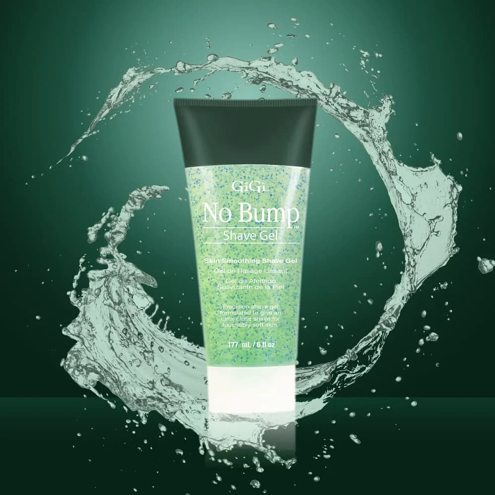 GiGi No Bump Skin Smoothing Shave Gel 177ml (6 fl oz) | Prevents Ingrown Hairs & Razor Bumps - view 5