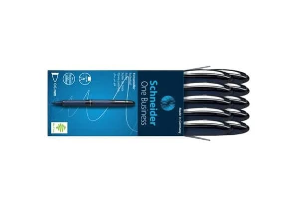 Schneider Rollerball Pen - Black 0.6mm | Smooth Ink Flow for Daily Writing thumbnail 13