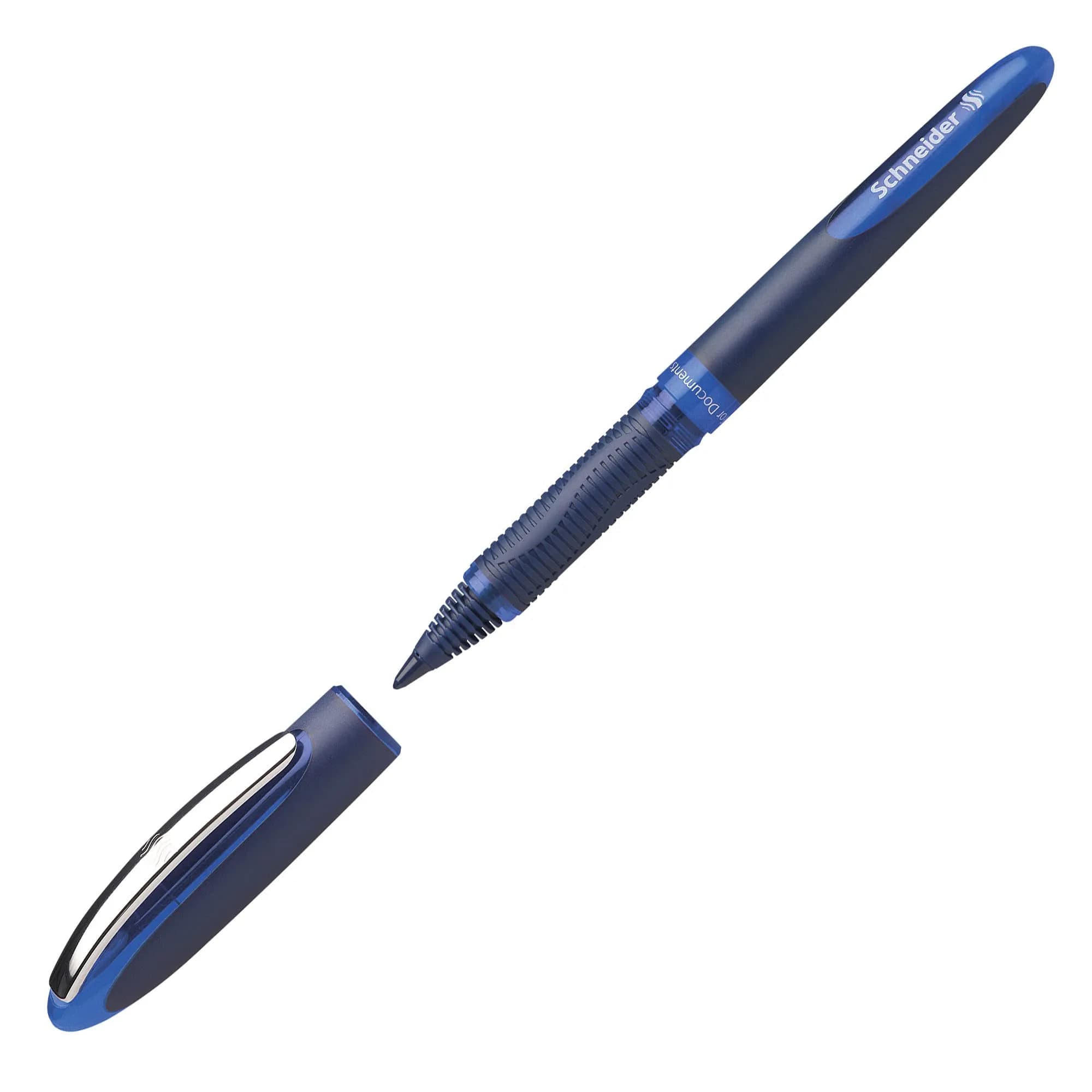 Schneider Roller Ballpen - Blue | Ultra-Smooth Liquid Ink, 0.6mm Line Width, German Quality — Blue