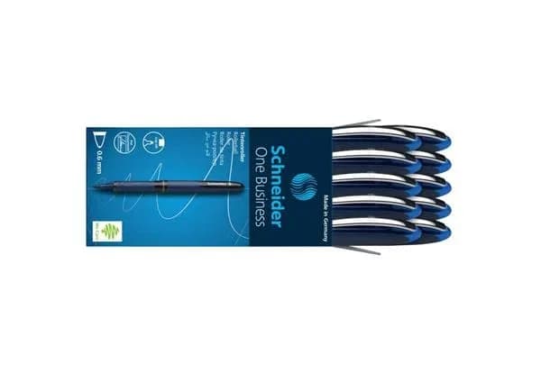 Schneider Roller Ballpen - Blue | Ultra-Smooth Liquid Ink, 0.6mm Line Width, German Quality thumbnail 12