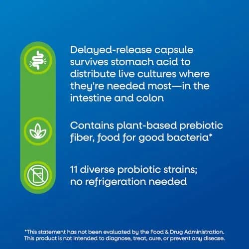 Nature's Way Fortify Daily Pre+Probiotic for Adults, 30 Billion CFUs, 30 ct | Supports Gut & Immune Health thumbnail 5