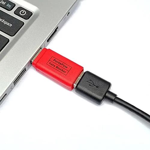 PortaPow USB Data Blocker (2 Pack) - Protect Against Juice Jacking | USB-A to USB-A Male-to-Female Adapter thumbnail 5
