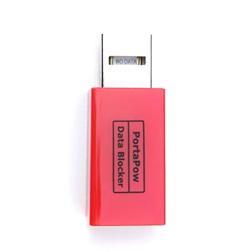 PortaPow USB Data Blocker (2 Pack) - Protect Against Juice Jacking | USB-A to USB-A Male-to-Female Adapter thumbnail 2