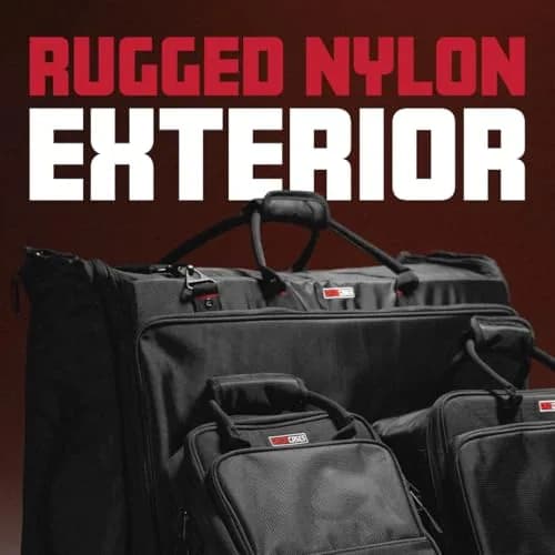 Gator 18.5 x 15 x 6.5" Padded Mixer Carry Bag | Rugged Nylon, Dual-Layer Padding, USA Support thumbnail 8