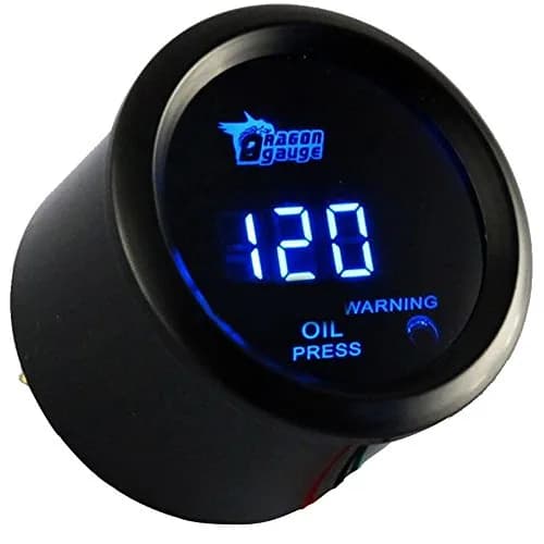 ESUPPORT Digital Oil Press Gauge Kit 52mm (2") Blue LED | 0-120 PSI Pressure Monitoring thumbnail 6
