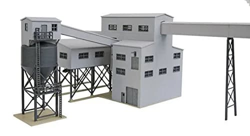 Walthers Cornerstone Diamond Coal Corporation N Scale Model Railroad Structure Kit 33.8cm (13.3in) | Authentic Industrial Model thumbnail 1