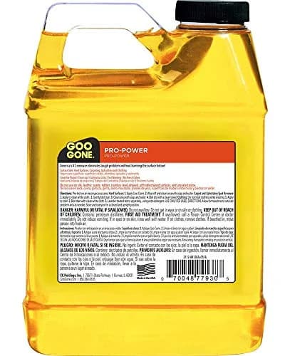 Goo Gone Pro-Power Adhesive Remover 950ml (32 Fl Oz) | Professional Strength for Tough Messes thumbnail 2