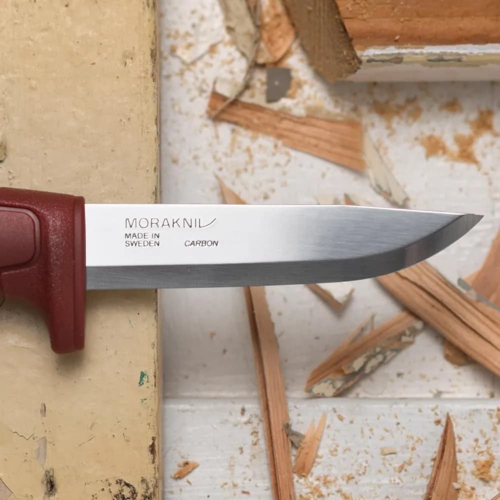 Morakniv Basic 511 Fixed-Blade Knife 9.1 cm (3.6 Inch) | High Carbon Steel Utility Knife - view 5
