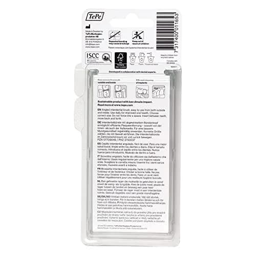 TePe Interdental Brush Angle Mixed Pack | 6 Count (Pack of 1) thumbnail 6