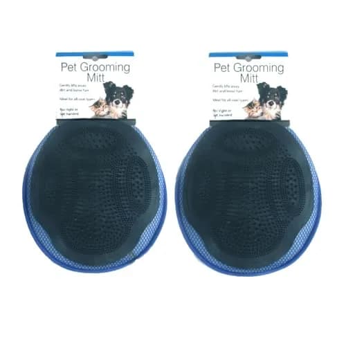 StealStreet Pet Grooming Mitt One Size | Gentle Dirt & Loose Hair Removal for Cats & Dogs thumbnail 1