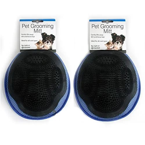 StealStreet Pet Grooming Mitt One Size | Gentle Dirt & Loose Hair Removal for Cats & Dogs thumbnail 6