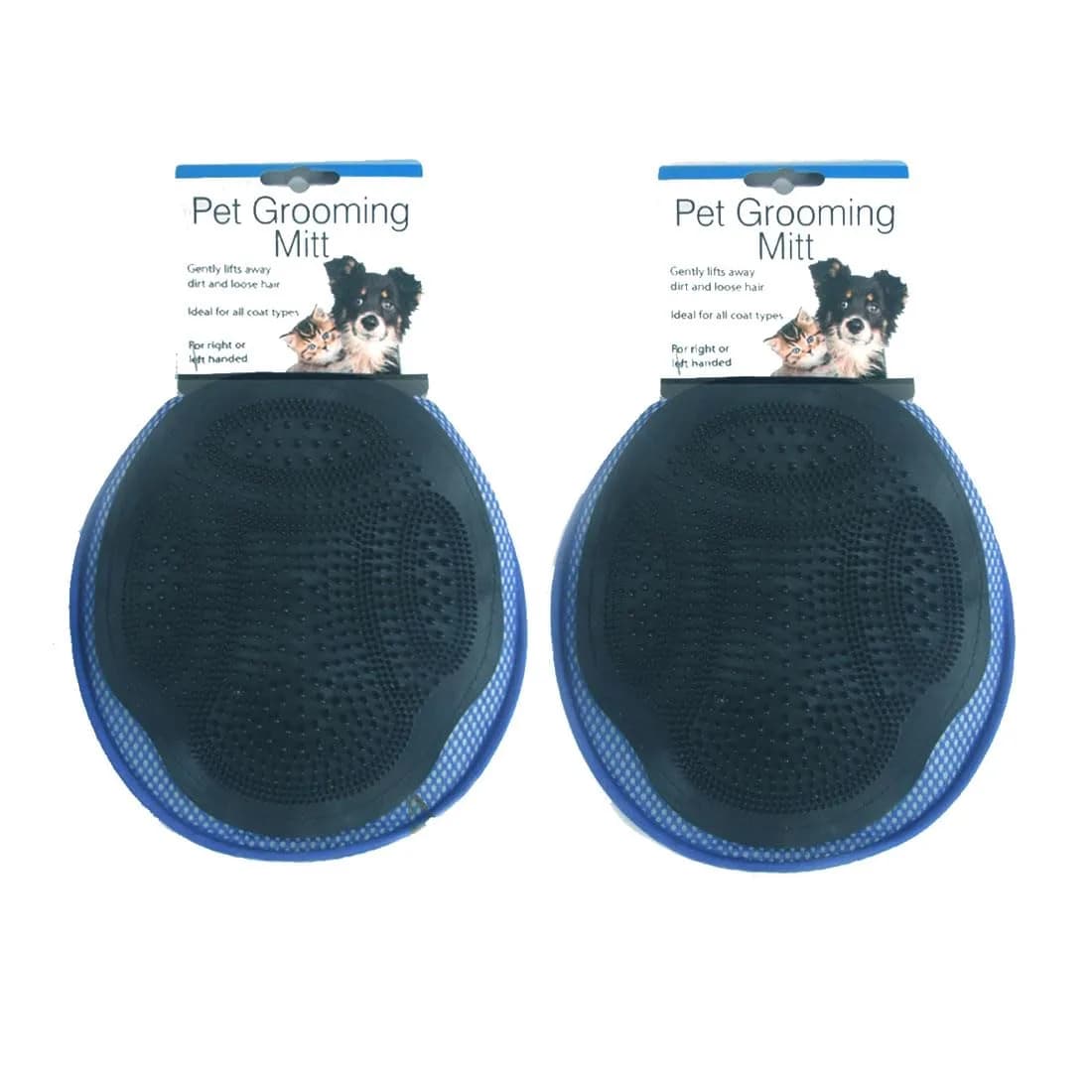 StealStreet Pet Grooming Mitt One Size | Gentle Dirt & Loose Hair Removal for Cats & Dogs