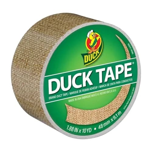 Duck Burlap Pattern Printed Duct Tape 1.88 in x 10 Yds | Heavy Duty, Versatile & Weather-Resistant thumbnail 1