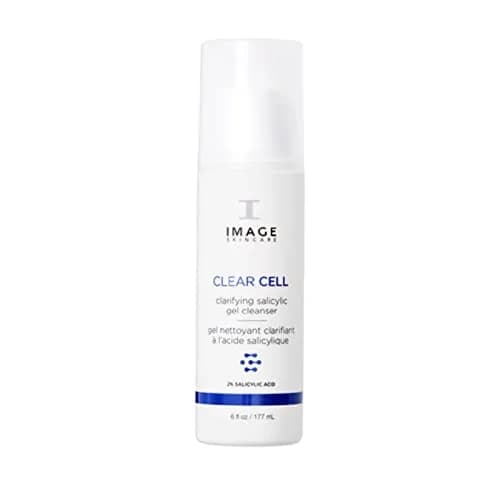 IMAGE Skincare CLEAR CELL Salicylic Gel Cleanser 6 fl oz | Gently exfoliates excess oil, shine & impurities for healthy skin thumbnail 1