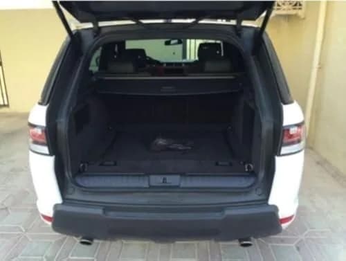 Trunknets Inc Floor Style Trunk Cargo Net for Land Rover Range Rover Sport 2013-2022 | Durable Elastic Mesh, Black thumbnail 1