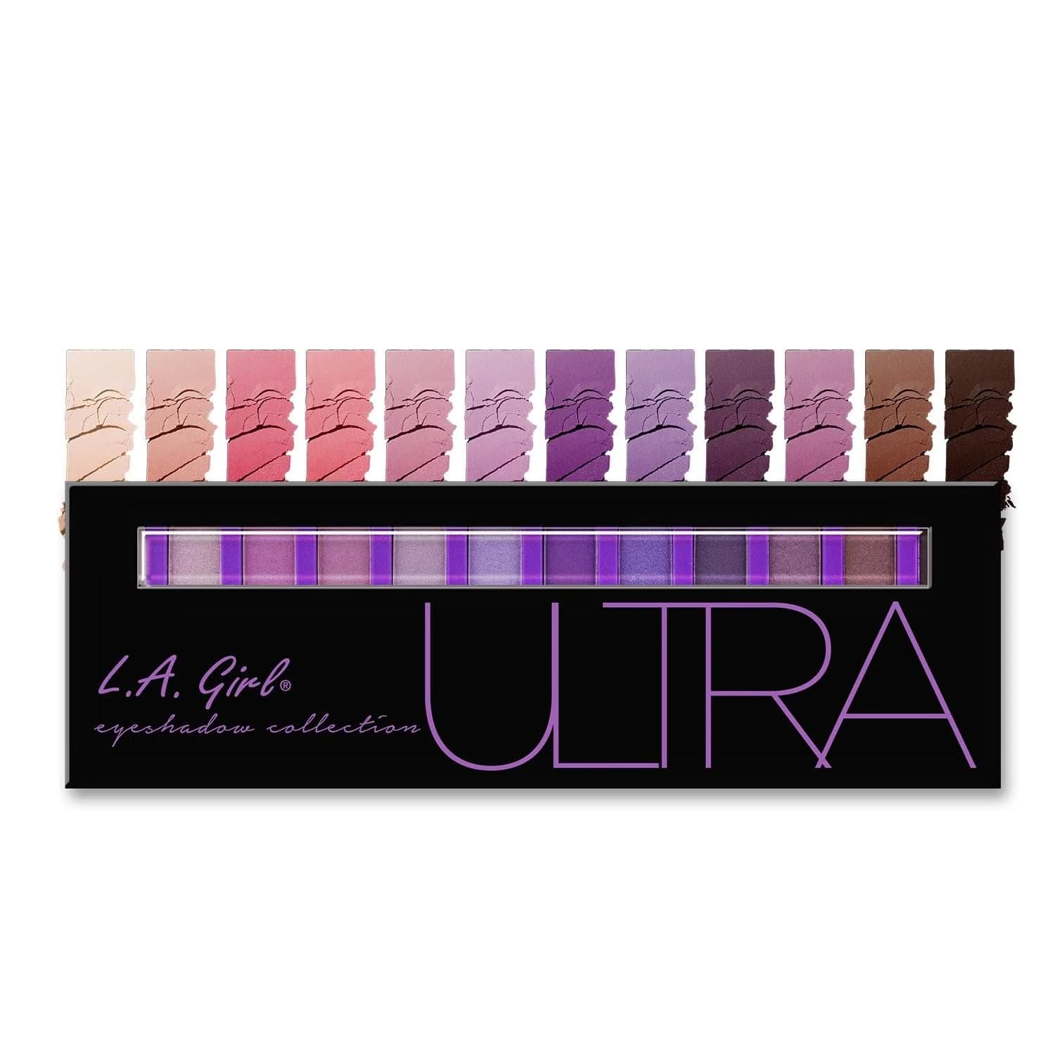 L.A. Girl Beauty Brick Eyeshadow, Ultra (New Sleeve Packaging) 0.42oz | Rich Pigments & Long Wear