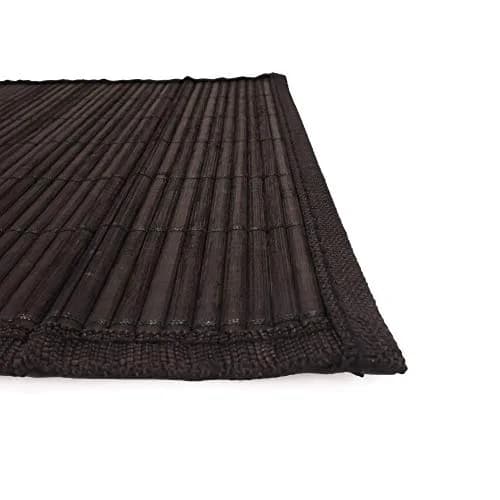 BambooMN Bamboo Placemat - 18" x 13" | Reversible, Natural Bamboo, 4 pcs thumbnail 2