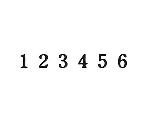 2000 PLUS Self-Inking Numberer Stamp 6-Bands 1/2" & 5/32" | Precise Custom Numbering Tool thumbnail 2