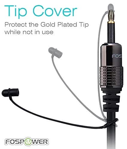 FosPower 24K Gold Plated Toslink to Mini Toslink Optical Cable 6ft | Supports 5.1/7.1 Surround Sound thumbnail 5