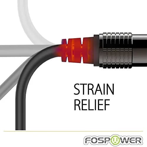 FosPower 24K Gold Plated Toslink to Mini Toslink Optical Audio Cable, 10 FT | High-Quality Digital Optical Connection thumbnail 5