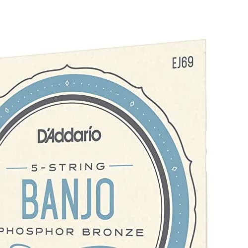 D'Addario EJ69 Phosphor Bronze Banjo Strings 9-20 | Warm, Bright Tone thumbnail 4