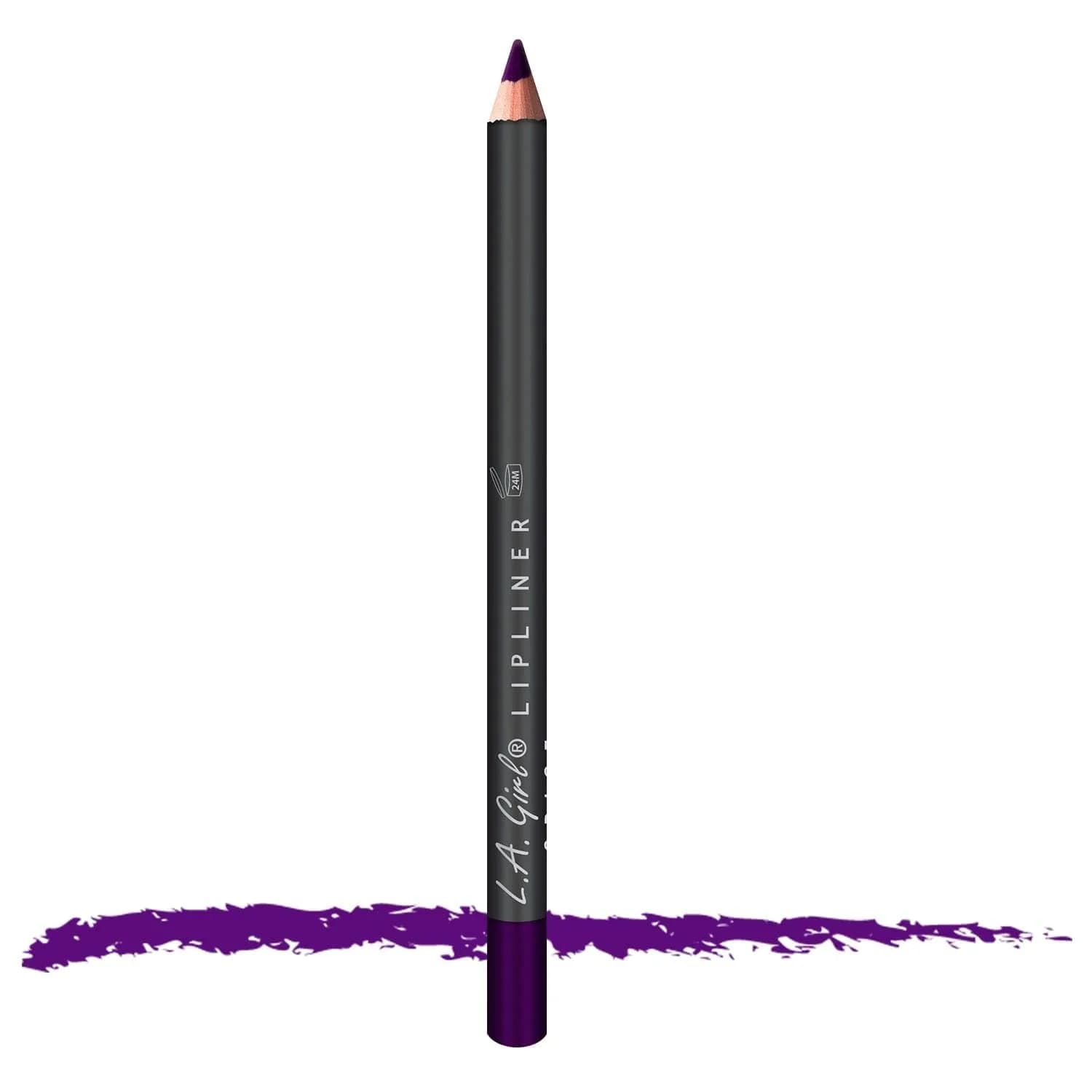 L.A. Girl Lipliner Pencil 515 Deepest Purple | Long-Lasting, Nourishing & Precise (70-120 chars) — 515 Deepest Purple