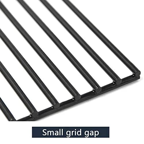 Hongso 16 5/8" x 24 1/2" Porcelain Steel Grill Grates (2-Pack) | Fits Charbroil, Thermos, Kenmore Grills thumbnail 5