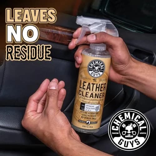Chemical Guys Leather Cleaner & Conditioner Kit Travel Size 2 x 4 fl oz | pH-Balanced Auto & Home Leather Care thumbnail 6