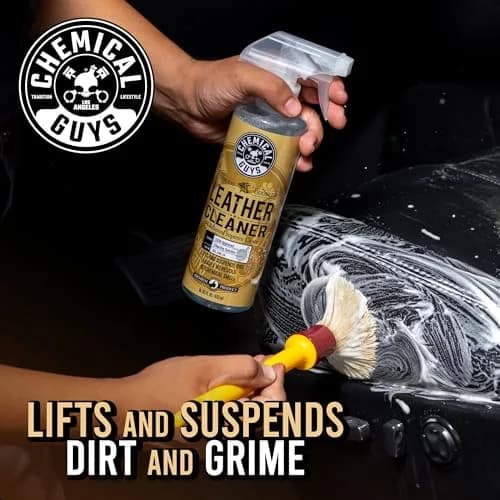 Chemical Guys Leather Cleaner & Conditioner Kit Travel Size 2 x 4 fl oz | pH-Balanced Auto & Home Leather Care thumbnail 2